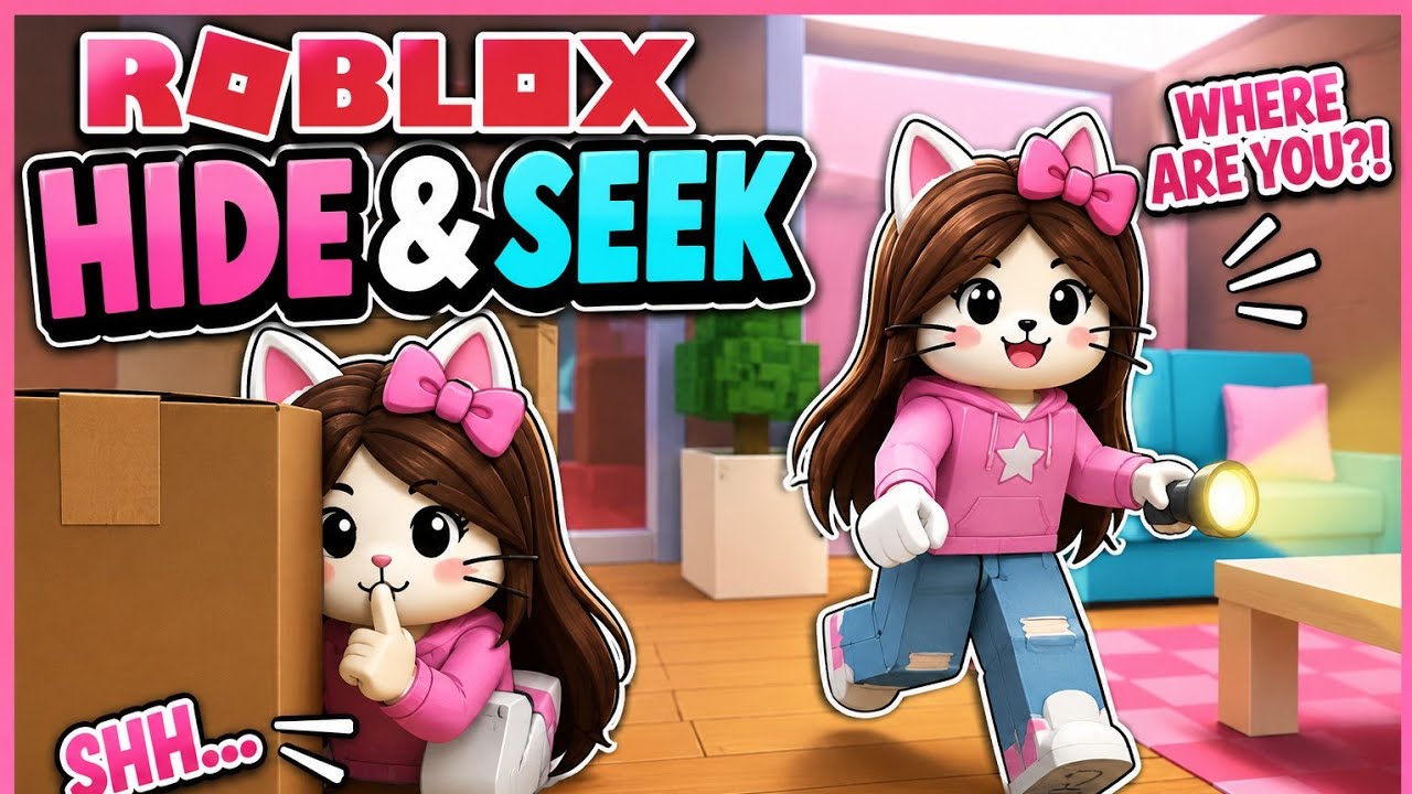 ROBLOX HIDE AND SEEK | Giahna - YouTube
