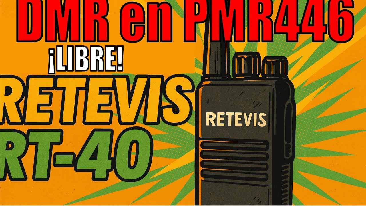 Walkie SIN miedo a las MULTAS: Retevis RT-40 - YouTube