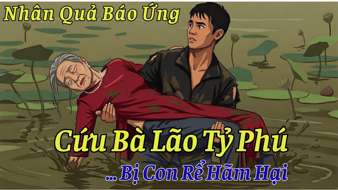 Cứu Bà Lão Tỷ Phú Bị Con Rể Hãm Hại Dưới Đầm Sen, Anh Xe Ôm Nghèo Không Ngờ Cứu Được Cả Một Đế Chế