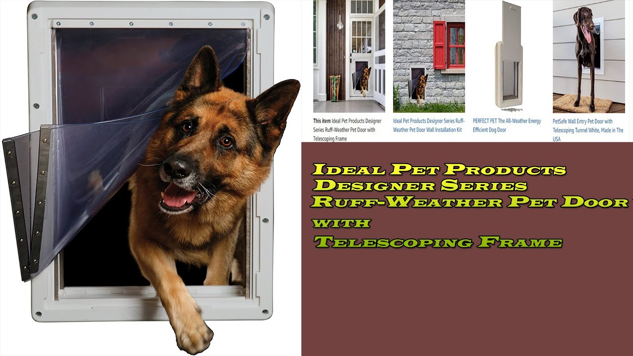 ideal pet ruff weather dog door