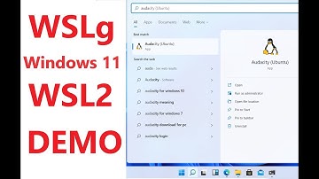WSLg installation in windows 11 | WSL GUI App