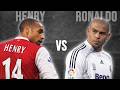 Thierry Henry vs Ronaldo Nazario R9 | Football Stat Battle!