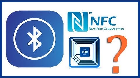Difference between RFID, NFC and BLE