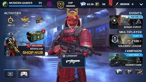 The stacker gameplay with draft,Modern combat 5.