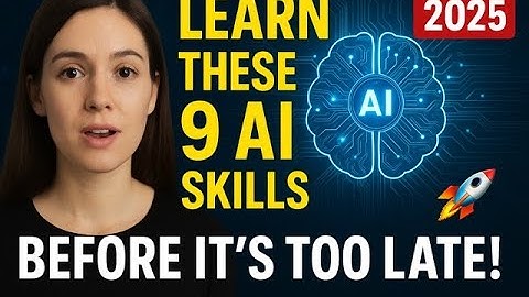 "9 AI Skills You MUST Learn in 2025 to Stay Ahead 🚀 (No Coding Needed!)"