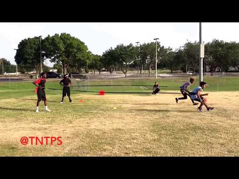 Bungee speed & agility work!  #TNTPS TNTPerformanceSystems.com
