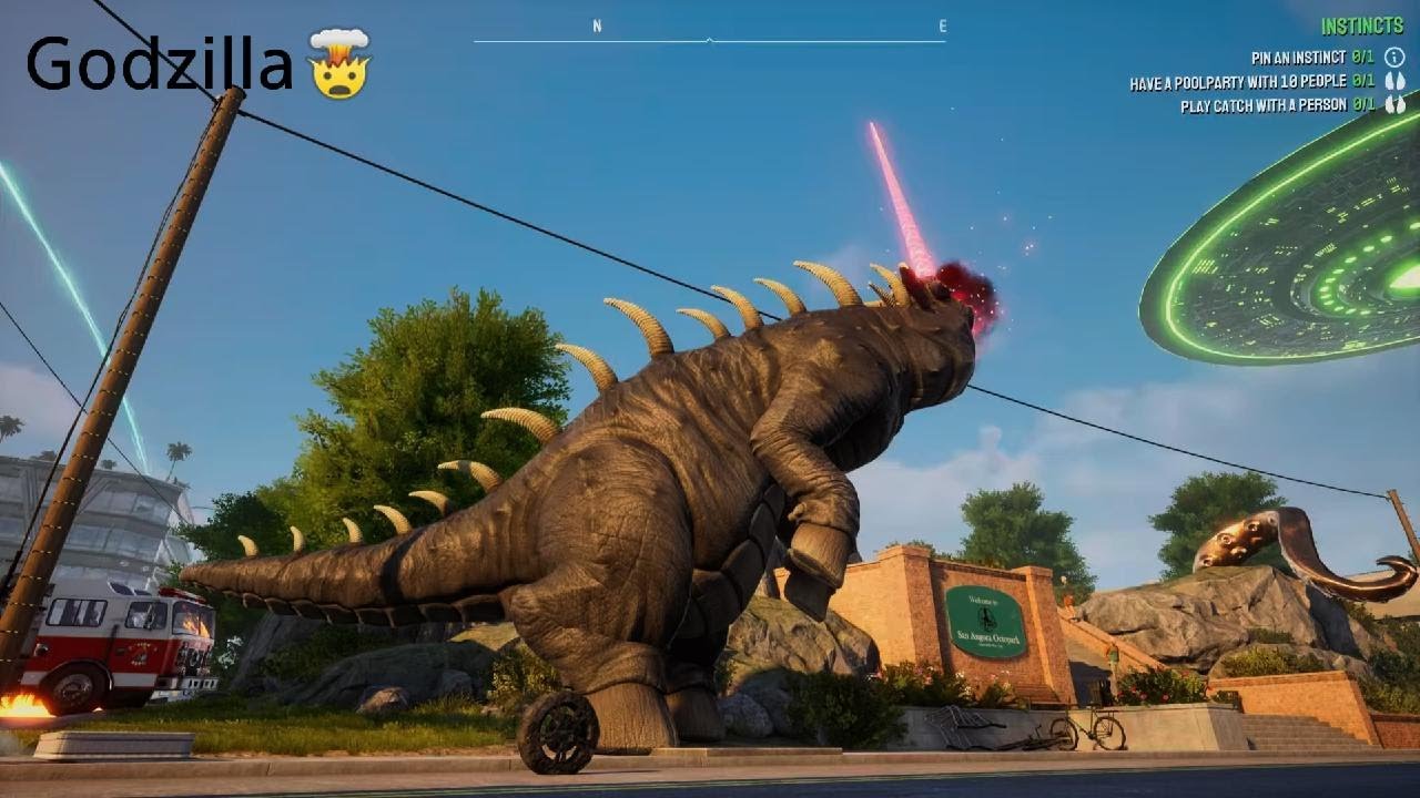 Goat Simulator 3-Godzilla Mayhem - YouTube