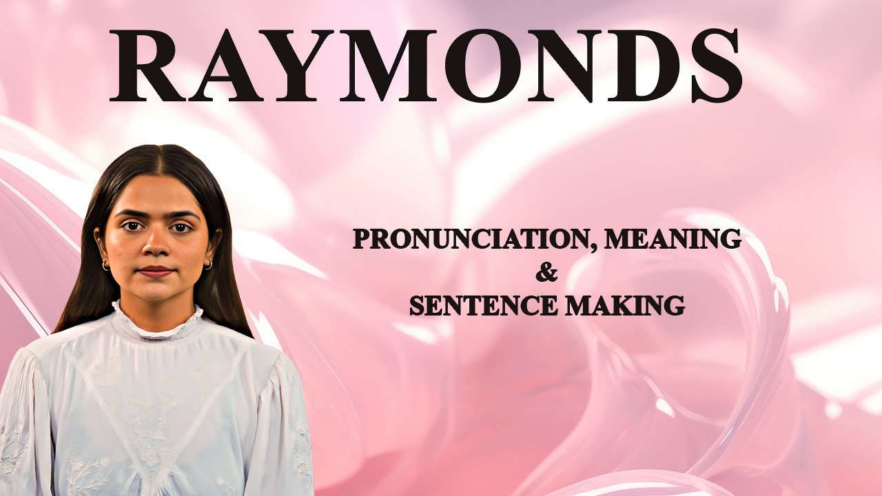 RAYMONDS - Словарь аудио- и видеослова, содержащий значения и произношения слов.