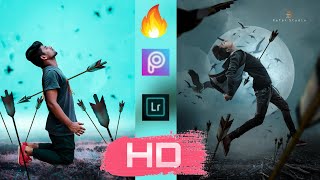 |Broken Heart Arrow kills New consept| |photo editing totorial in PicsArt| |Step By Step| in Hindi