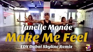Make Me Feel - Janelle Monáe (EDX Dubai Skyline Remix) | Jazz Funk Choreography | JMVDanceTV