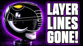 How I Remove 3D Print Layer Lines FAST! | Black Ranger Helmet Build