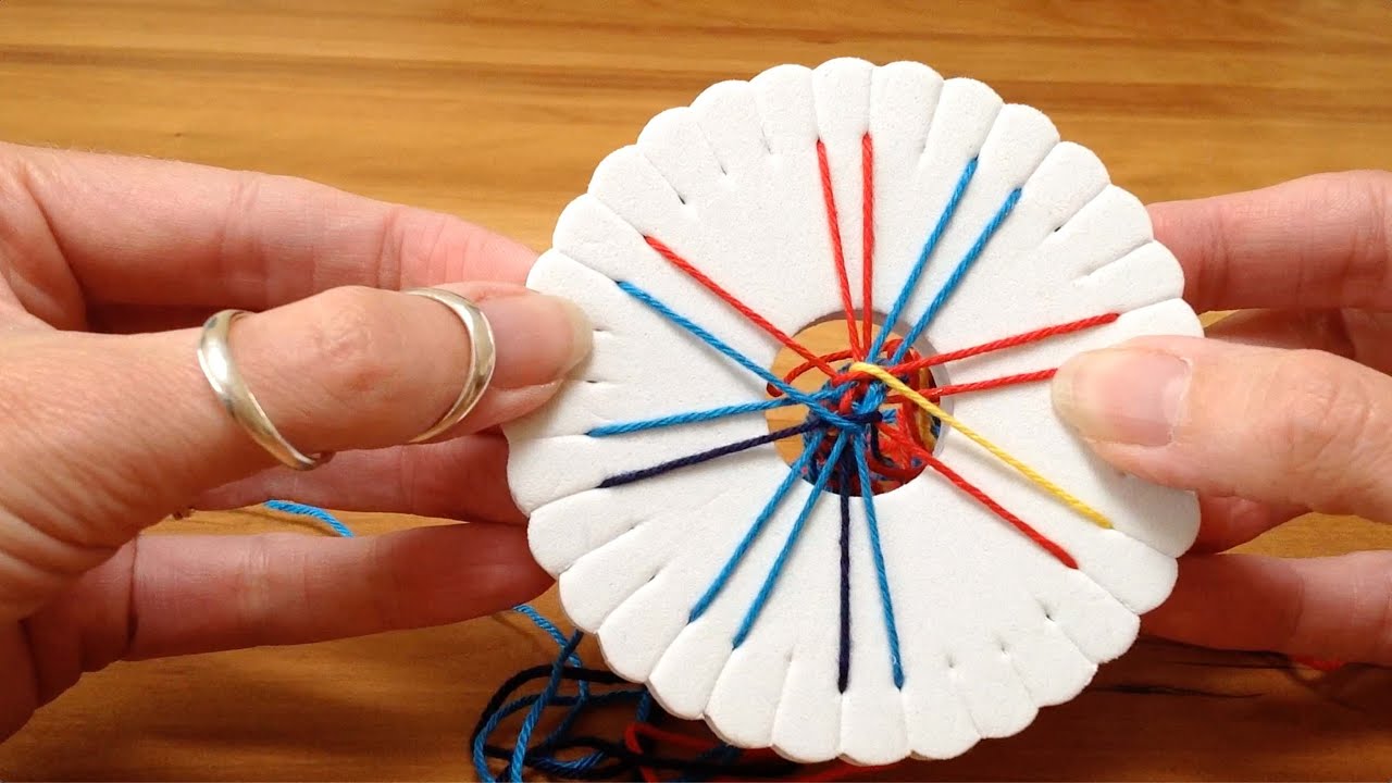 Kumihimo cord for Mochila bag / Kumihimo koord voor Mochila tas