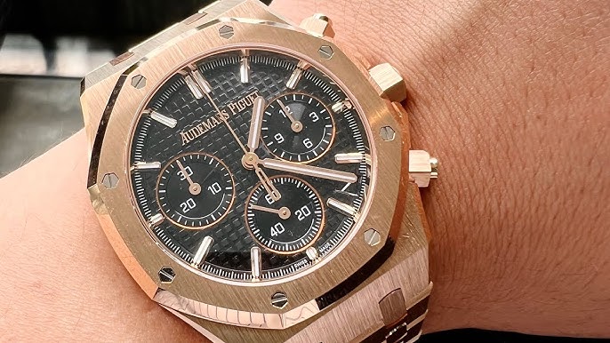 audemars piguet royal oak chronograph 41mm rose gold