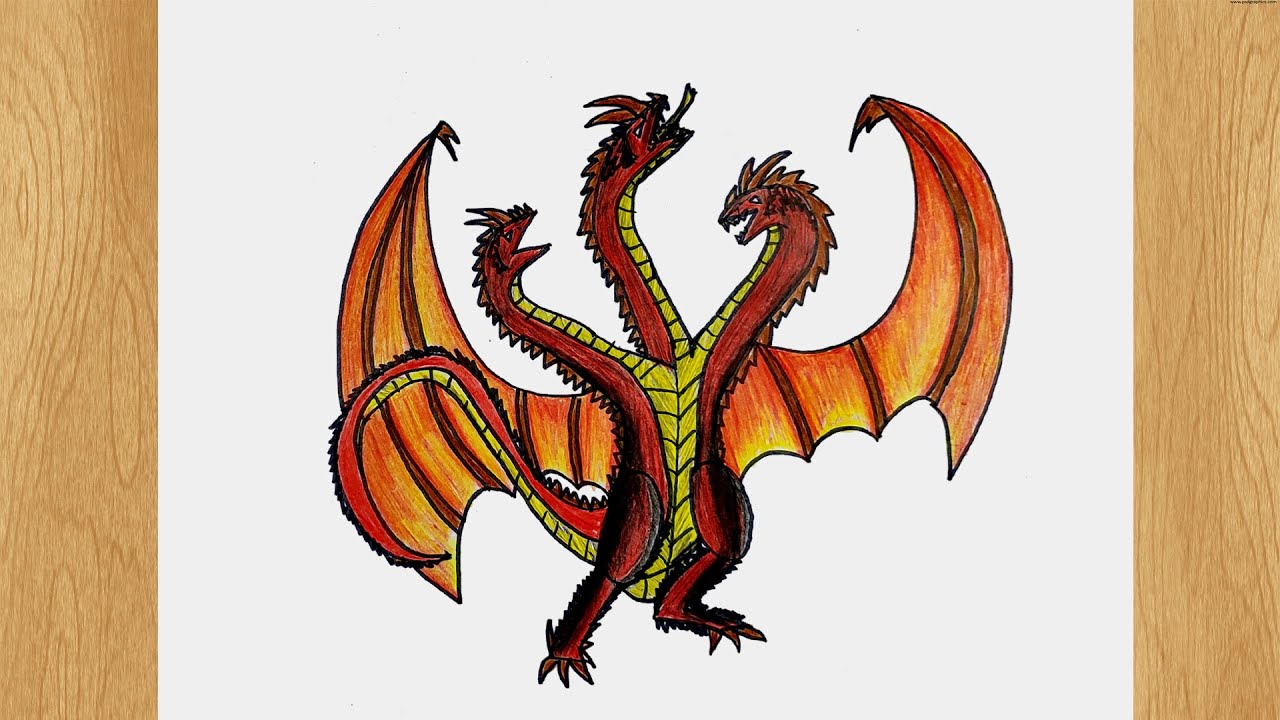 3 Head Dragon Hydra Logo