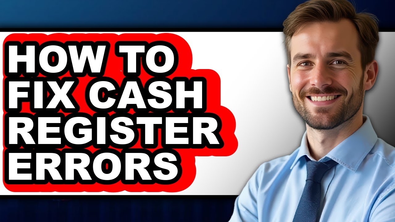 How to Fix Cash Register Errors (easy Method) - YouTube