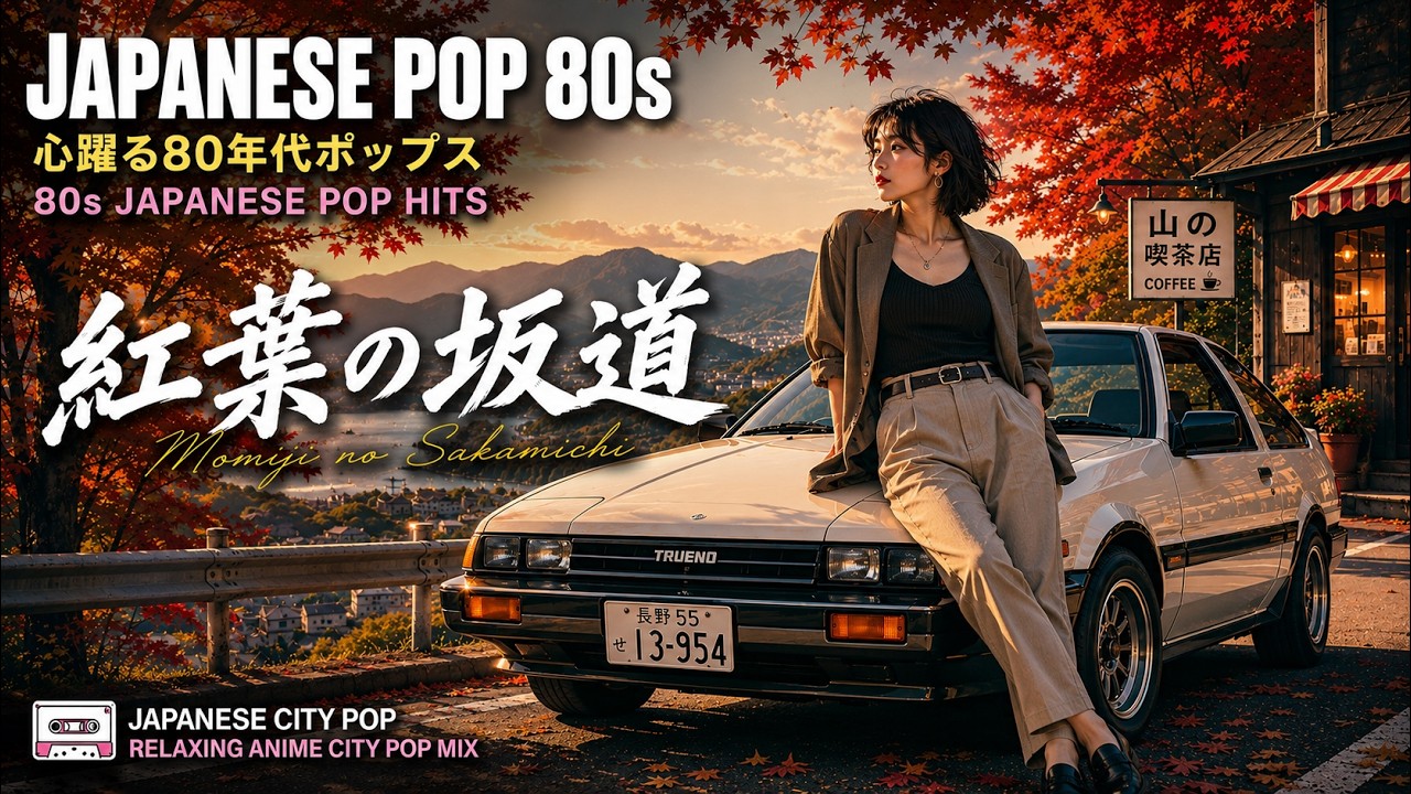 1980年代シティポップ ベスト｜秋色の東京 🍁 夜ドライブ・作業用BGM