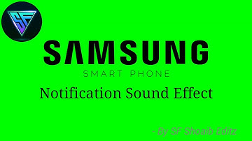 Samsung notification sound effect | samsung smartphone message tone | #SoundEffectSF