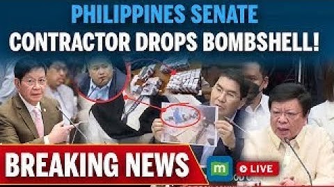 Philippines Senate LIVE: Flood Control Scandal LIVE: Contractors Confess to Systematic Fraud