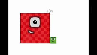 Numberblocks 104 Lets Count From 100 To 104 100 101 102 103 104