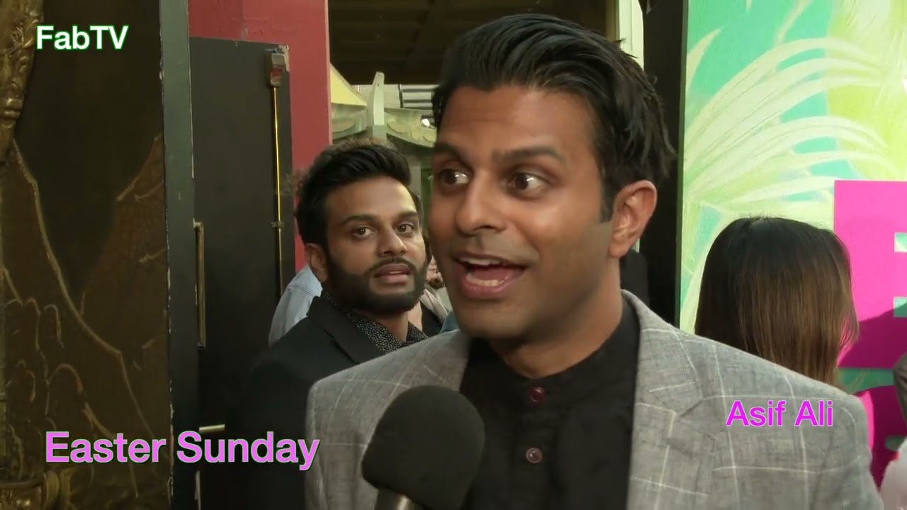 Actor Asif Ali arrives in style at the Easter Sunday premiere!