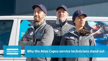 Atlas Copco | Why the Atlas Copco service technicians really stand out