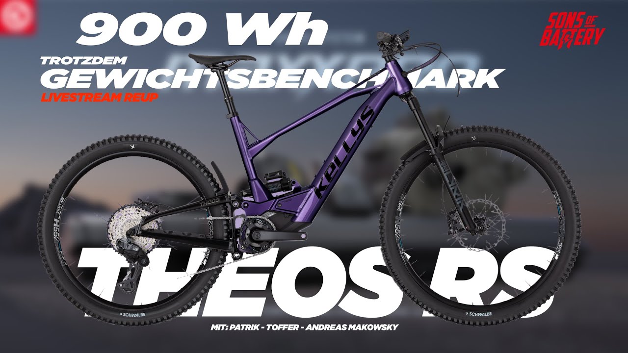 Kellys Bicycle zum neuen Theos RS und dem neuen Panasonic Motor - Reup Gäste: Toffer & Andreas von