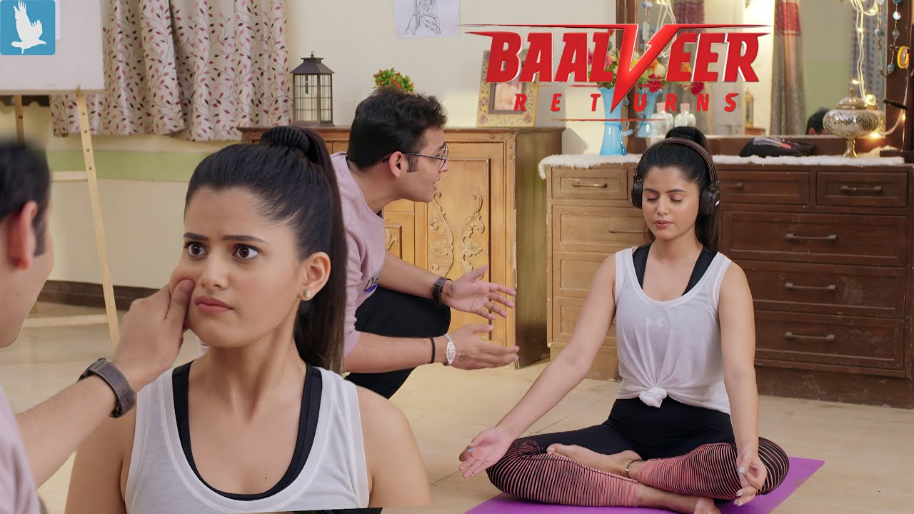 चुपके से आया बालवीर, अनन्या को योगा करते देख करने लगा Kiss की कोशिश || Baalveer Returns