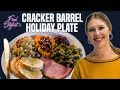 Food Stylist vs. Cracker Barrel Holiday Plate | How to Style the Ultimate Thanksgiving Dinner