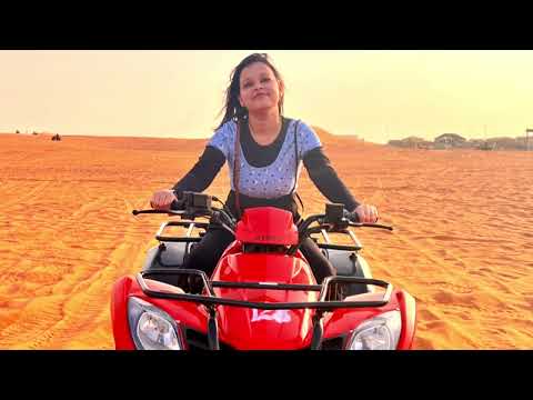 Desert Safari -A Roller coaster drive on D high sand dunes | Belly &Tanoura Dance | Quad Biking EP-2