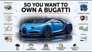 The Economics of Owning a Bugatti