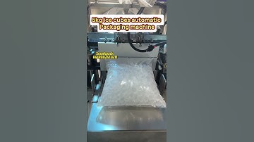 1-5kg ice cube automatic packaging machine factory #icepackingmachine