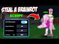 STEAL A BRAINROT SPEED BOOST LAG BOMB zzz hub SCRIPT NO KEY pastebin