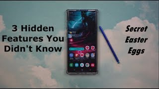 3 HIDDEN Features You DIDN'T Know - Galaxy Note 10/10+