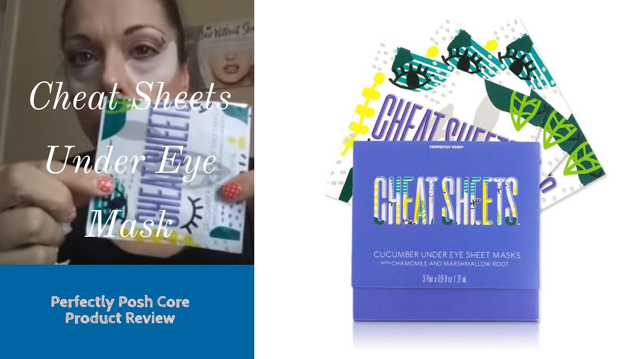 Perfectly Posh Product Review: Cheat Sheets