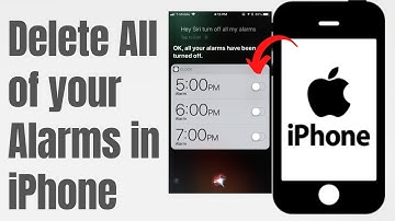 How to Cancel or Delete All of your Alarms in iPhone