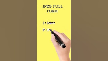 JPEG full form| Full form of JPEG | #fullform