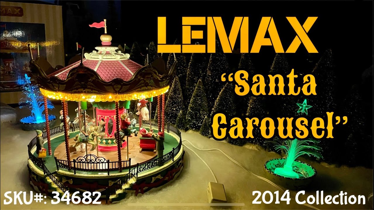 Unboxing Video #6 - LEMAX Santa Carousel (SKU#: 34682) - YouTube