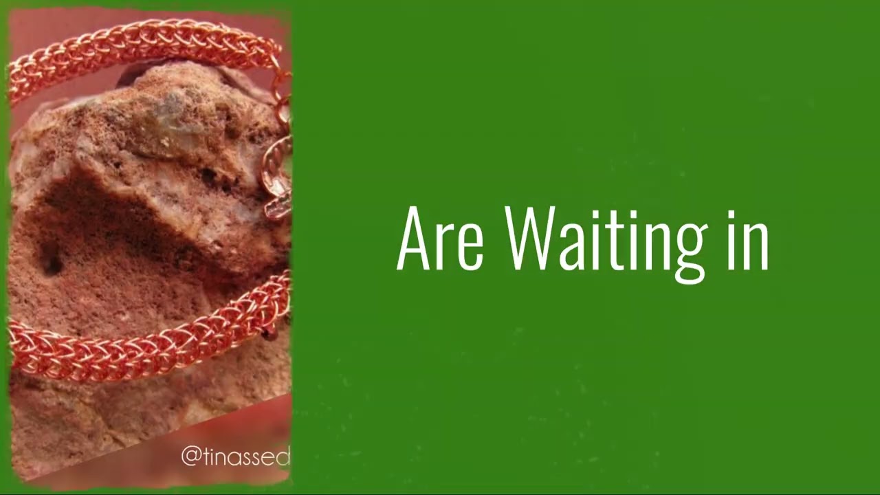 Hand knitted copper wire and green Swarovski crystals bracelet