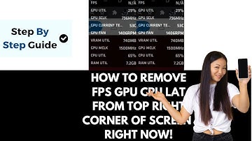How To Remove Get Rid Of FPS GPU CPU LAT From The Top Right Corner Of The Screen On PC