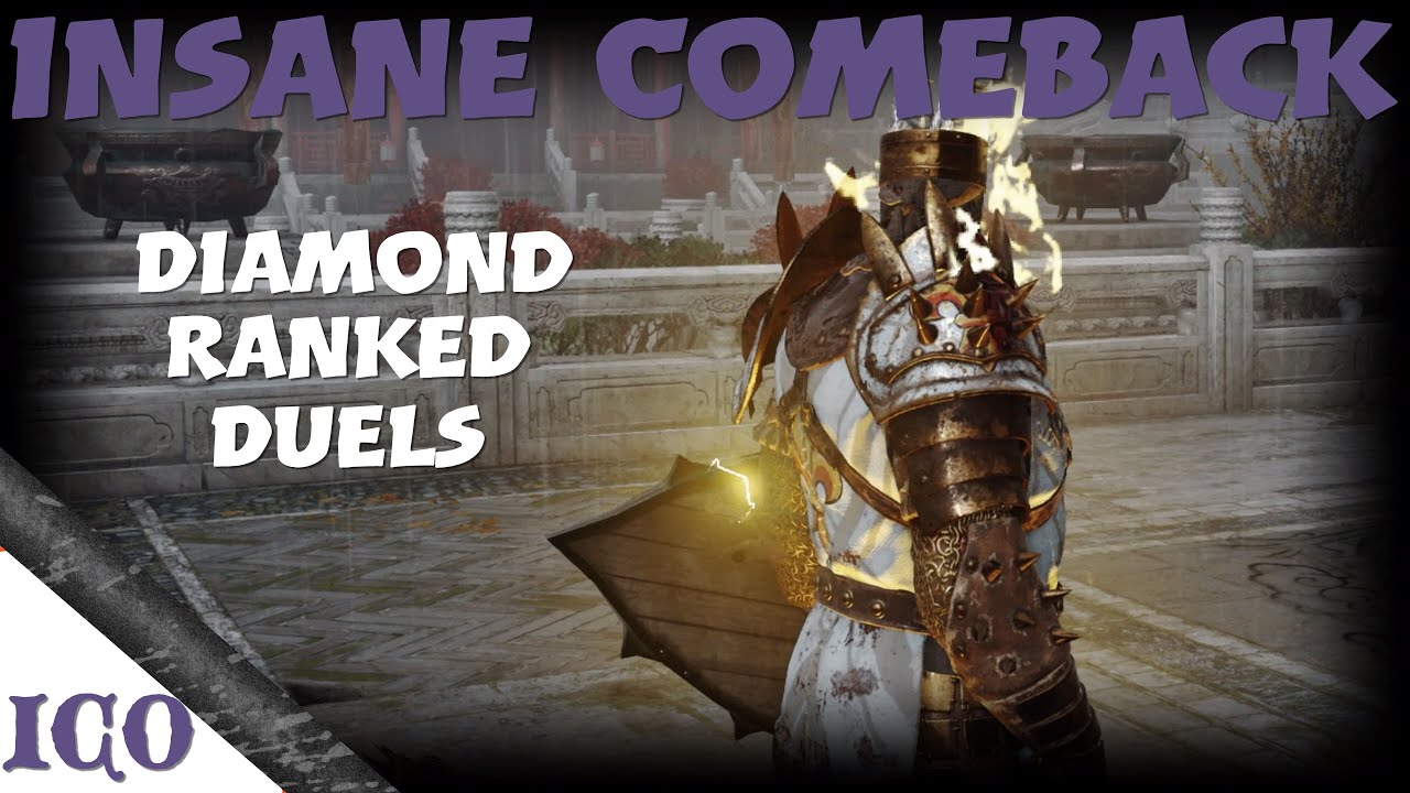 Insane Comeback VS Top Players - Diamond Ranked Conqueror Duels - For Honor