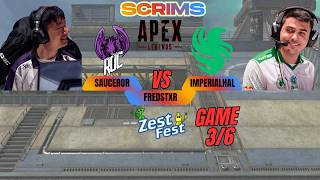 ImperialHal vs Sauceror vs Fredstxr - Final Ring INSANITY 😱🔥| Apex Legends
