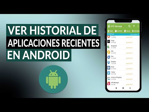 Cómo ver el Historial de Aplicaciones Recientes en ANDROID