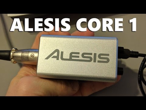 A Quick Look at the Alesis Core 1 Audio Interface