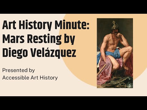 Art History Minute: Mars Resting by Diego Velázquez || Spanish Baroque