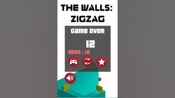 The Walls ZigZag - Google Android PlayStore new arcade game