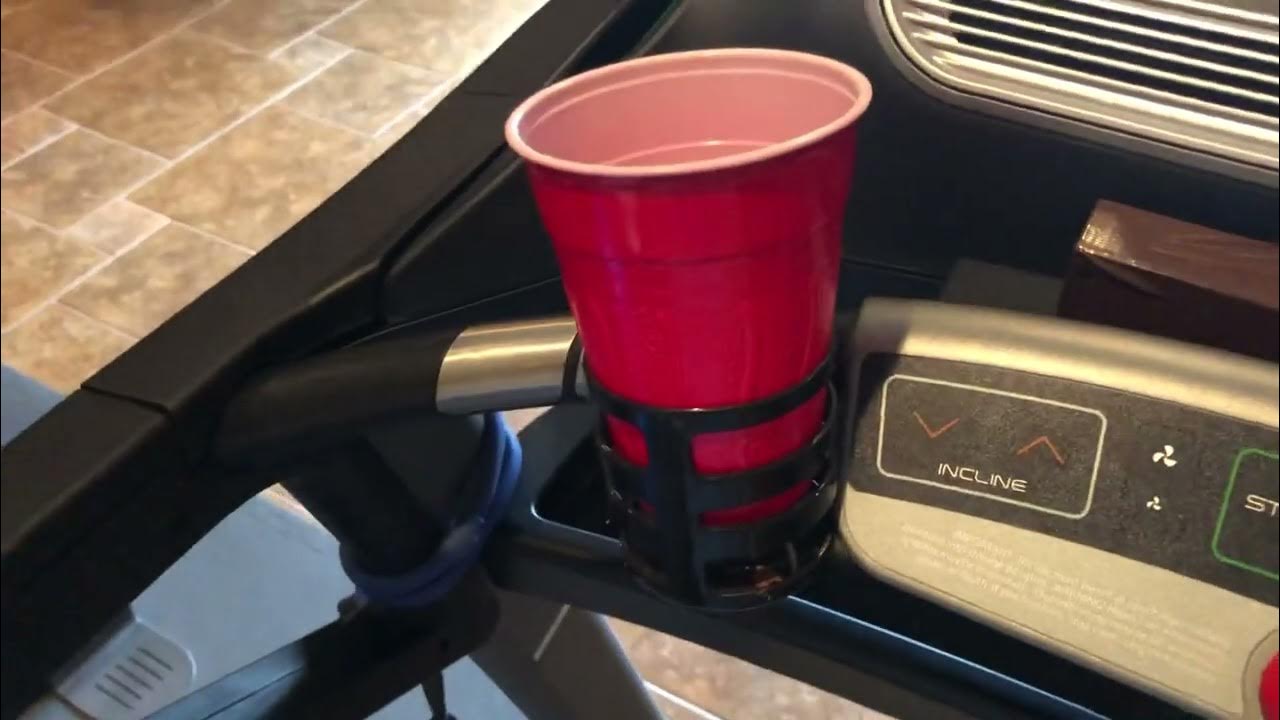 Treadmill Hack ! Cup Holder! Nordictrack IFIT Ifit Garmin Watch Ap 