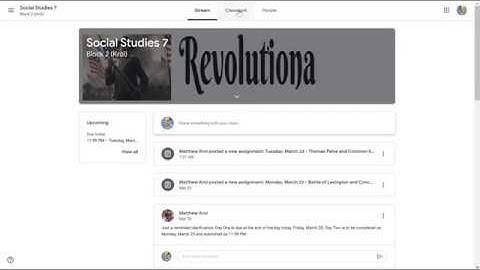 Google Classroom--Students Uploading Assignments