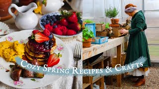 Cozy Spring Recipes and Fantasy Inspired Crafts  1.5 Hour Compilation  Country Life ASMR