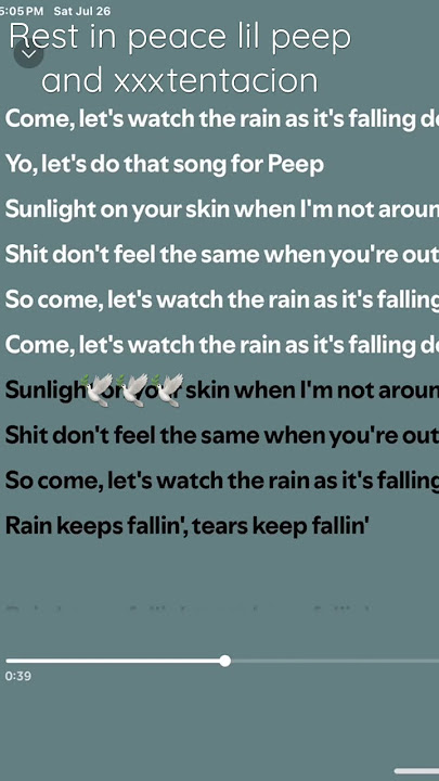 Falling down - xxxtentacion