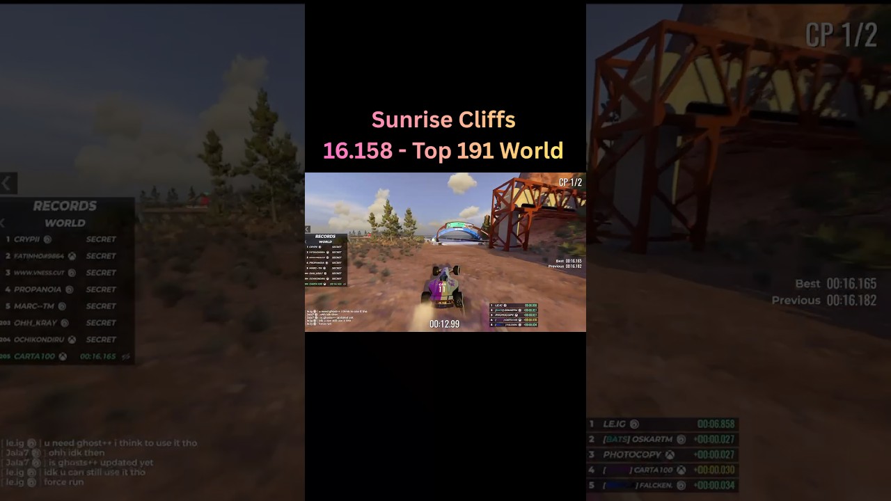 Almost TOP 100 😤 Sunrise Cliffs – 16.158 | Trackmania Weekly Shorts Week 61